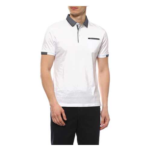Поло мужское LA BIALI 2184/120-23 (БЕЛЫЙ) белое 3XL в Модис