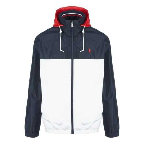 Ветровка мужская Polo Ralph Lauren 710777218001 белая XXL в Модис