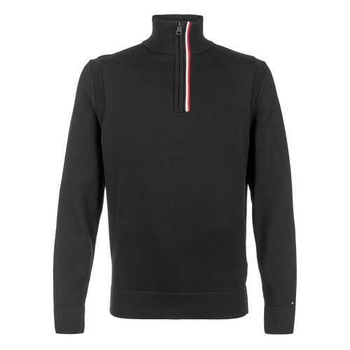 Джемпер мужской Tommy Hilfiger MW0MW12274 BDS черный 2XL в Модис