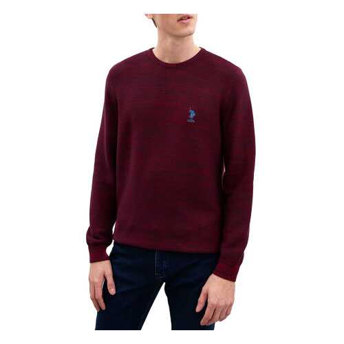 Джемпер мужской U.S. POLO Assn. G081GL0TK0AMORY красный L в Модис