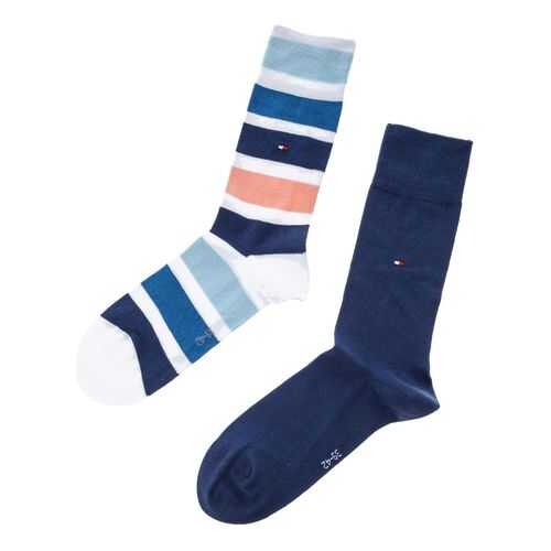 Набор носков мужских Tommy Hilfiger 320102001 синих 43-46 US в Модис