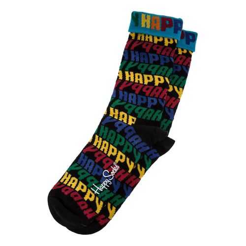 Носки мужские Happy Socks BAT01 черные 41-46 EU в Модис