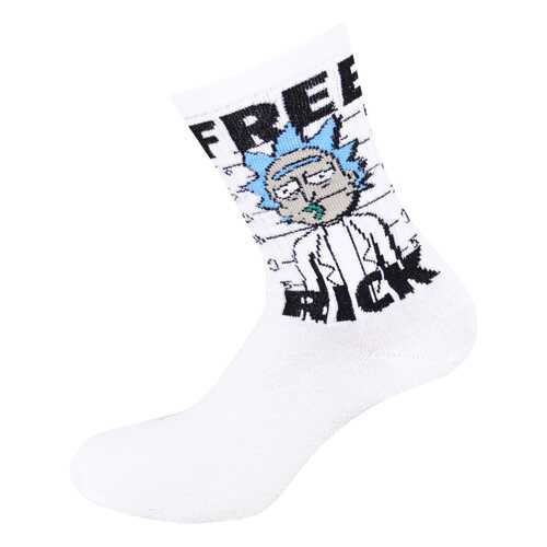 Носки мужские LUI 03_Профессор Free белые Unica (40-45) в Модис