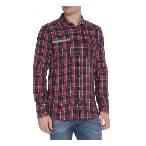 Рубашка мужская Amsterdenim AM1603434350 красная XL в Модис