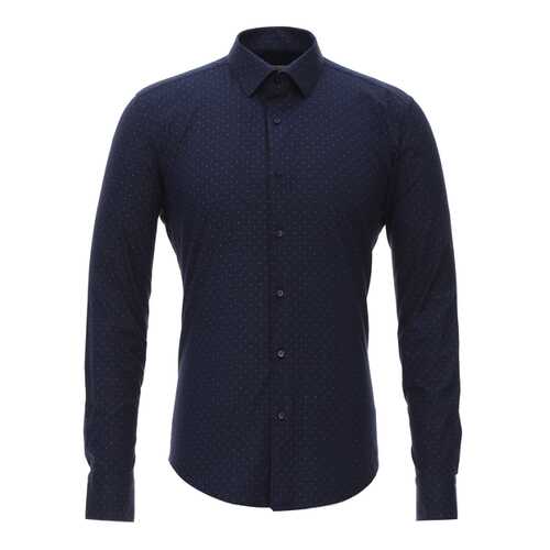 Рубашка мужская BAWER 2RY02022-02 синяя XS в Модис