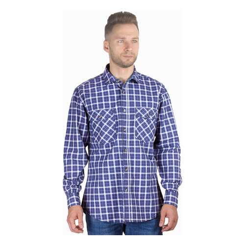 Рубашка мужская Dairos GD81100368 фиолетовая 4XL в Модис