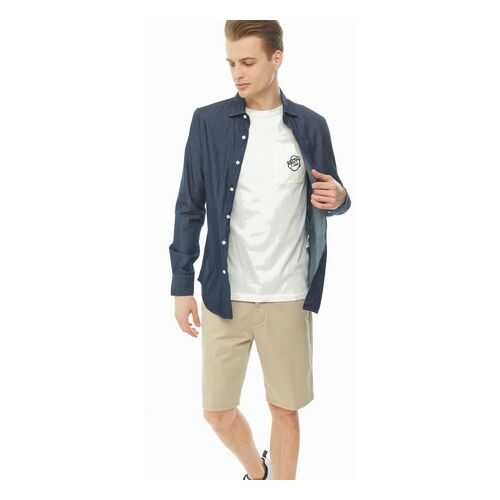 Рубашка мужская North Sails 663530 C002 синяя XXXL в Модис