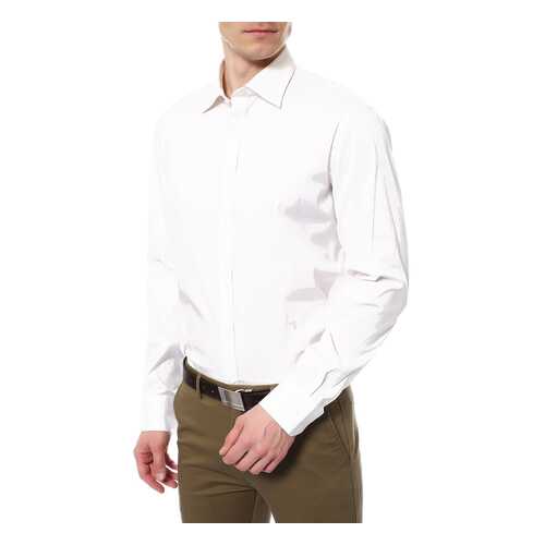 Рубашка мужская TRU TRUSSARDI 624082 белая 43 IT в Модис