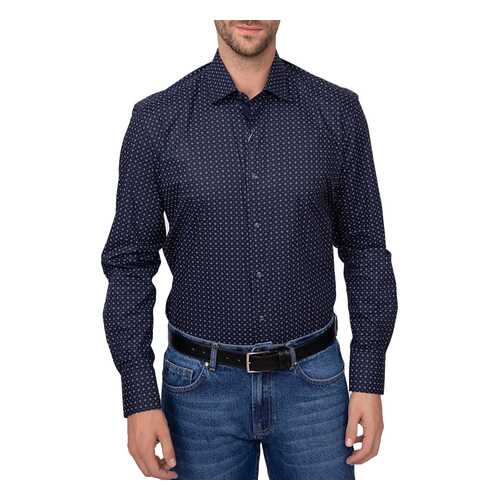 Сорочка мужская Kanzler 18W-SW01SLSN/03-4 синяя 38 RU в Модис