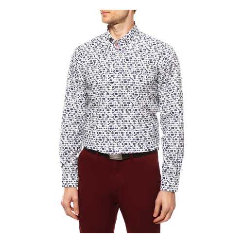 Сорочка мужская P. SHARK P19P3362/102 белая 40 IT в Модис
