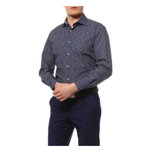 Сорочка мужская Paul & Shark P15P1362SF/101 синяя 40 DE в Модис