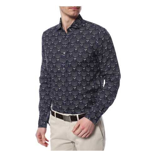 Сорочка мужская WINDSOR 10002679 401 42 30004375 синяя 42 DE в Модис