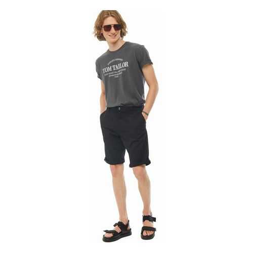 Шорты мужские TOM TAILOR 1016950 черные XL в Модис