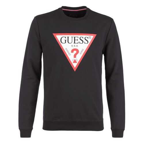 Свитшот мужской Guess M01Q37-K6ZS0 черный XXL в Модис