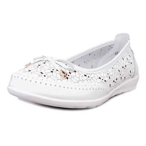 Балетки женские Alessio Nesca KR19S-42A белые 41 RU в Модис
