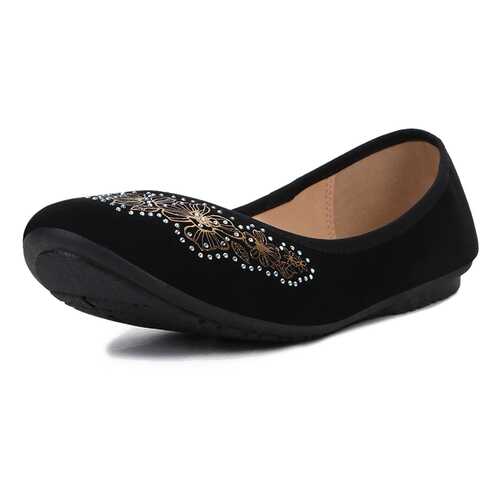 Балетки женские T.Taccardi 28406130 черные 36 RU в Модис