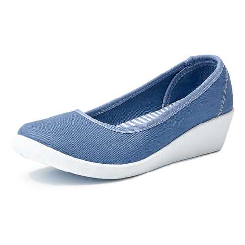 Балетки женские T.Taccardi B-321005 синие 38 RU в Модис