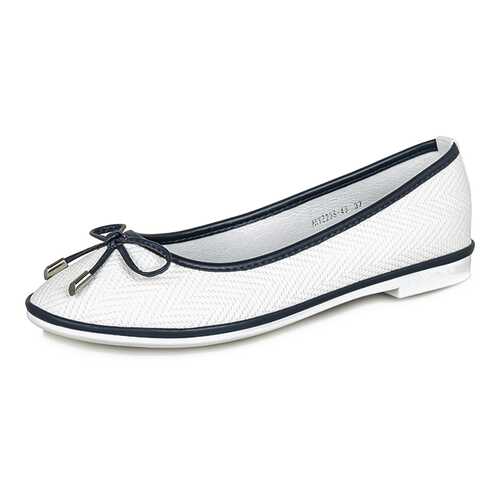 Балетки женские T.Taccardi MYZ20S-43 белые/синие 38 RU в Модис
