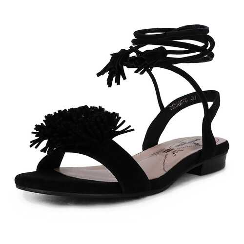 Босоножки женские Pierre Cardin 710017486 черные 37 RU в Модис