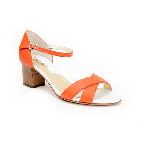 Босоножки женские Pollini PA16135C1KPF240A оранжевые 37 RU в Модис