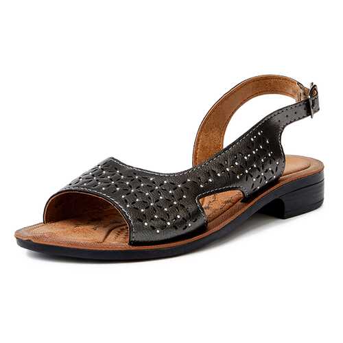 Босоножки женские T.Taccardi 710018134 черные 38 RU в Модис