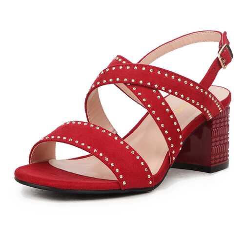 Босоножки женские T.Taccardi JX20S-242B красные 36 RU в Модис