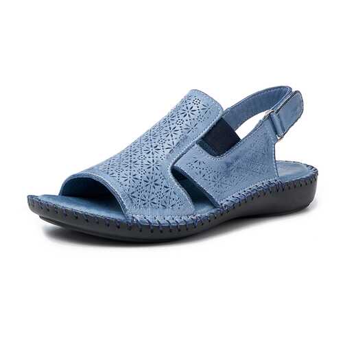 Сандалии женские Alessio Nesca Comfort TR-AMR-099 голубые 40 RU в Модис