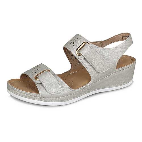 Сандалии женские T.Taccardi SY20SS-007 серебристые 37 RU в Модис