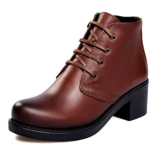 Ботинки женские Alessio Nesca 710018074 коричневые 40 RU в Модис