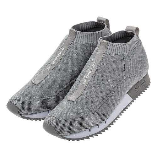 Кроссовки женские Emporio Armani X3X081 XL824 00520 серебристые 37 IT в Модис