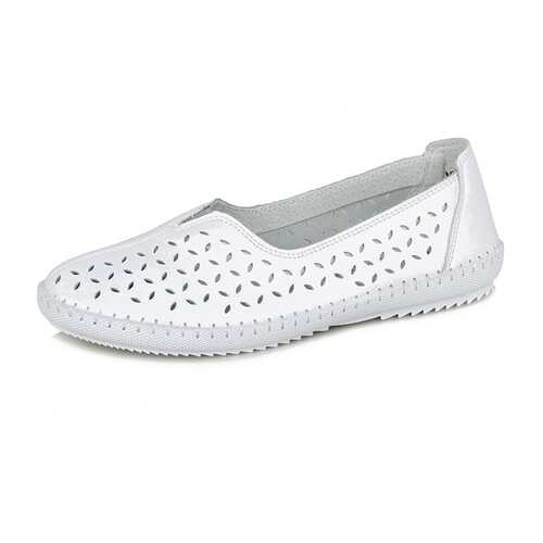 Эспадрильи женские Alessio Nesca Comfort MYZ20S-105 белые 39 RU в Модис