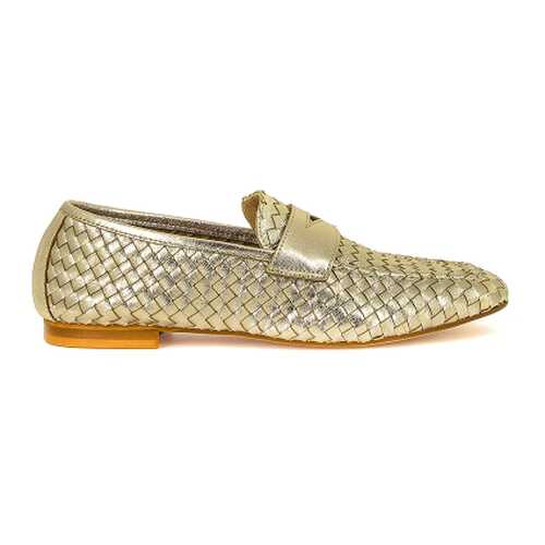 Лоферы женские Just Couture 81928 золотистые 37 RU в Модис