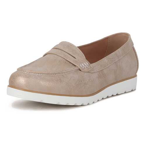 Лоферы женские T.Taccardi K0654LC-1 бежевые 39 RU в Модис