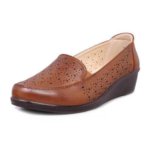 Мокасины женские T.Taccardi 273060A0 коричневые 37 RU в Модис
