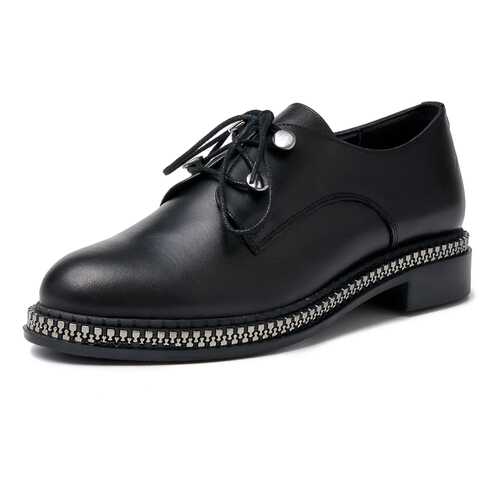 Полуботинки женские Alessio Nesca 023070X0 черные 40 RU в Модис