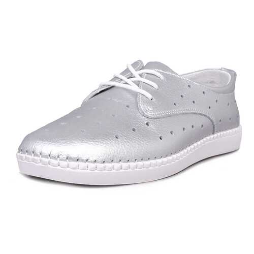 Полуботинки женские Alessio Nesca Comfort 710017462 серебристые 41 RU в Модис