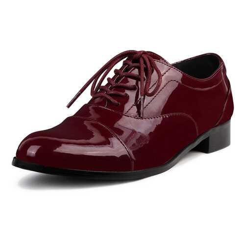 Полуботинки женские T.Taccardi K0381LC-4A бордовые 39 RU в Модис