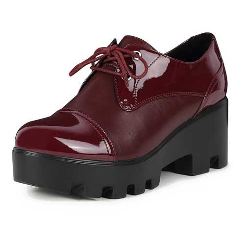 Полуботинки женские T.Taccardi K0384LC-12A бордовые 39 RU в Модис