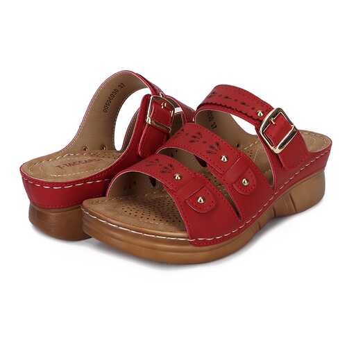 Сабо женские T.Taccardi A663-6AK красные 41 RU в Модис