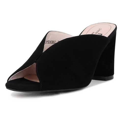 Шлепанцы женские Pierre Cardin 710017520 черные 35 RU в Модис