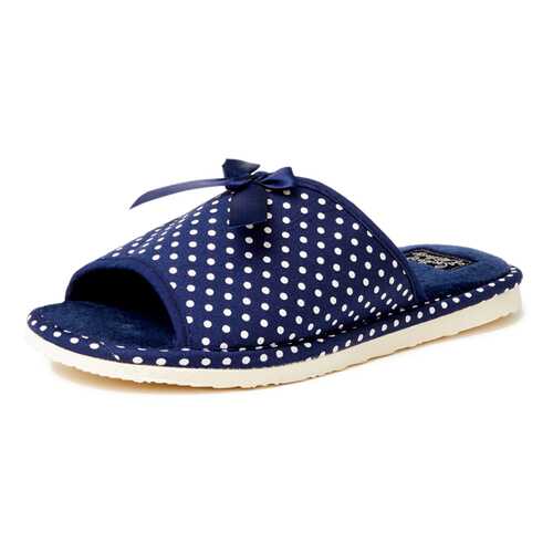 Шлепанцы женские Smile of Milady 01106400 синие 39 RU в Модис