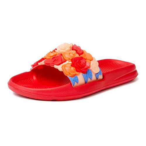 Шлепанцы женские Smile of Milady 93106010 красные 41 RU в Модис