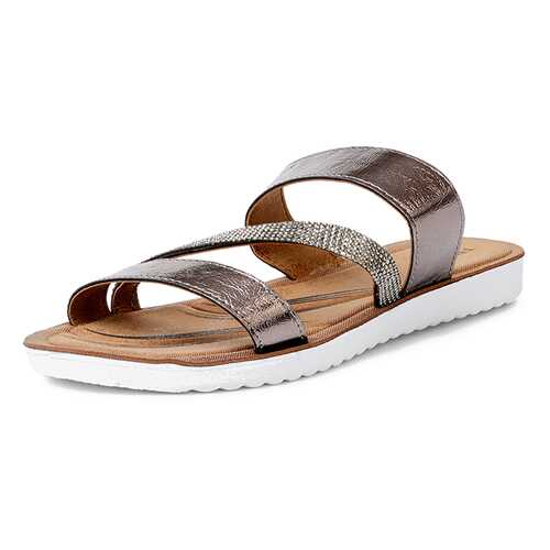 Шлепанцы женские T.Taccardi 00906810 серебристые 39 RU в Модис