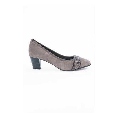 Туфли женские Be natural 8-8-22400-21-231/260 серые 38 RU в Модис