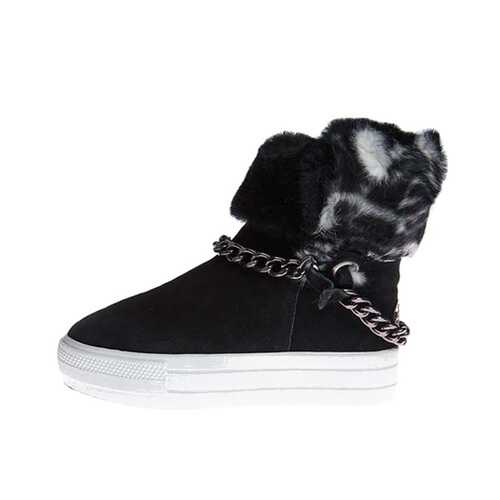 Угги Shepherd's Life Olympic Black Suede черная замша в Модис