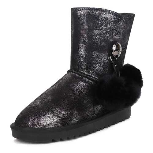 Угги женские Pierre Cardin 01607200 черные 37 RU в Модис