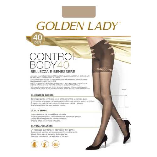 Колготки Golden Lady CONTROL BODY 40, daino gld, 5/XL в Модис