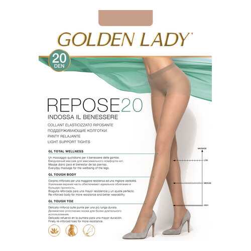 Колготки Golden Lady REPOSE 20, daino gld, 2/S в Модис