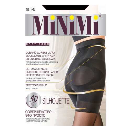 Колготки MiNiMi SILHOUETTE 40/140, nero, 3/M в Модис
