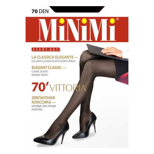 Колготки MiNiMi VITTORIA 70, nero, 4/L в Модис